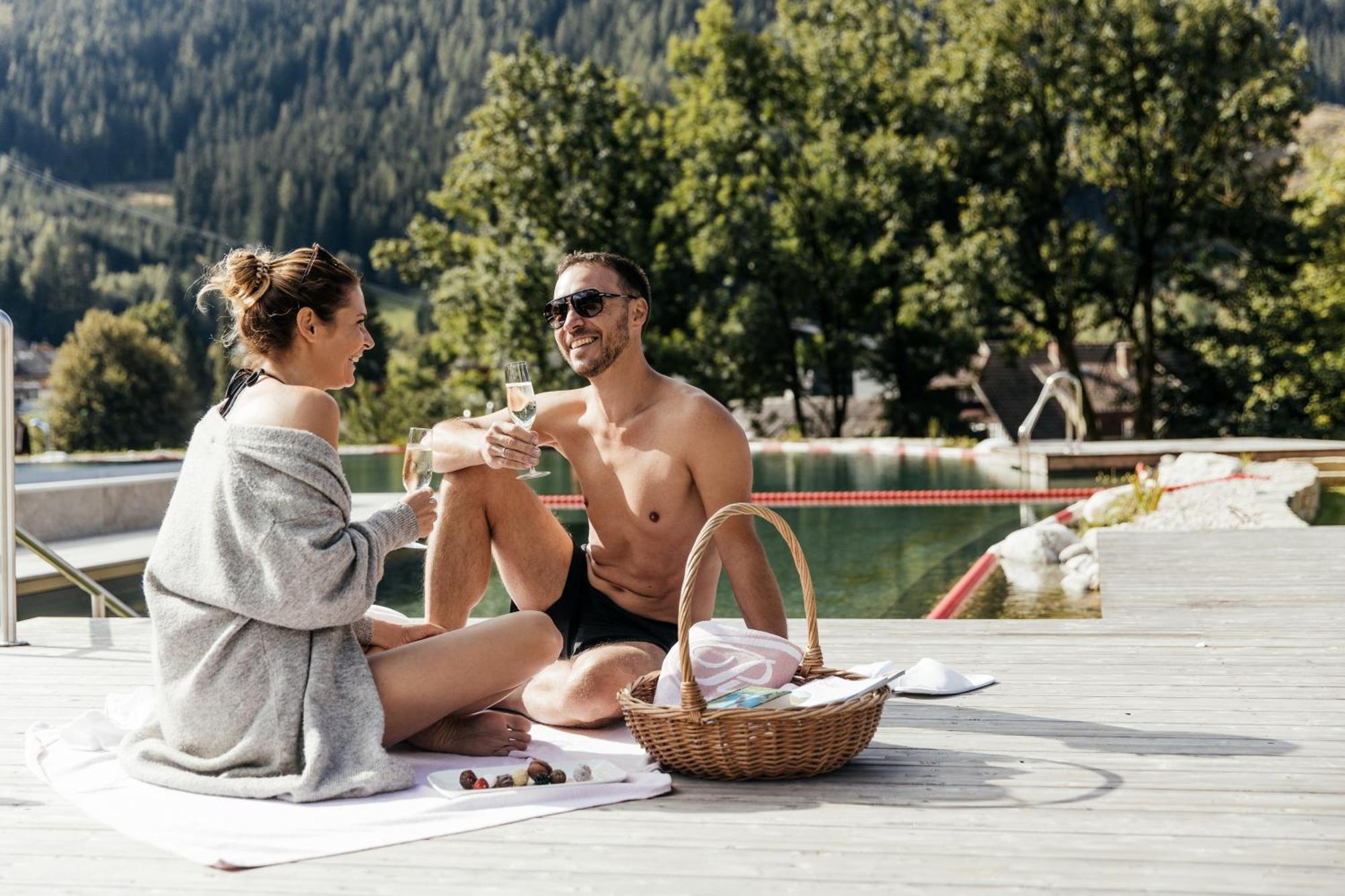 Thermenwelt Hotel Pulverer Bad Kleinkirchheim Exterior foto